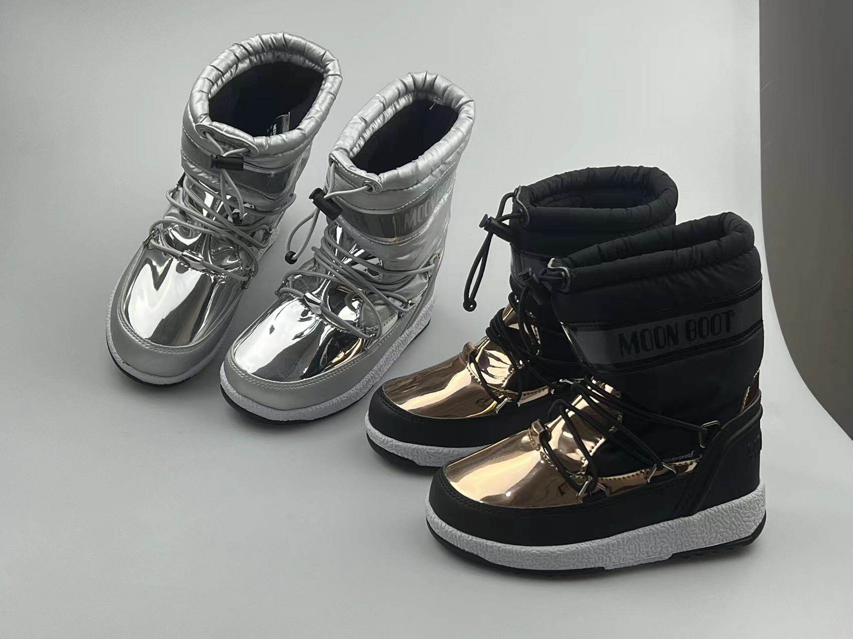 顺利外贸 特价绒绒里保暖儿童雪地靴防滑防水耐寒过冬户外棉鞋,童鞋/婴儿鞋/亲子鞋,雪地靴,淘宝优惠券,粉丝福利购,淘宝优惠卷