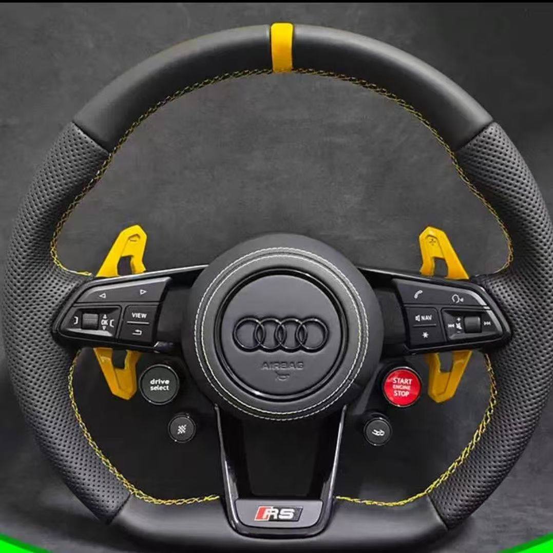 适用于奥迪A4L A5 A6L A7 TT Q5 S4 S5 RS5 RS6 RS7 改装R8方向盘