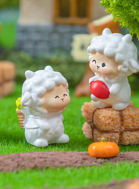 微景观创意手工迷你小动物摆件