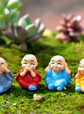 可爱风卡通人物pvc摄影小摆件