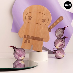 OTOTO忍者砧板创意厨房好物切菜板Ninja Board水果点心托盘