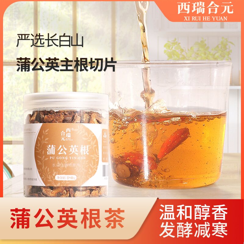蒲公英根发酵不寒茶性温和