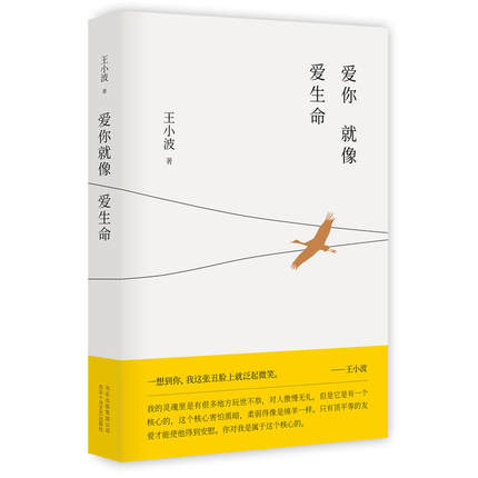 正版包郵 愛你就像愛生命 王小波 散文隨筆小說 情書中的經典,真正的靈魂之愛的代表 現代當代文學書籍 暢銷書排行榜圖書