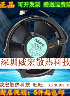 Nidec 24V 17cm厘米17251 BKV301 216/77 D17L-24PS3 02 散热风扇