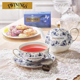 川宁twinings比得兔联名系列骨瓷艺术子母壶下午茶杯彼得兔茶具