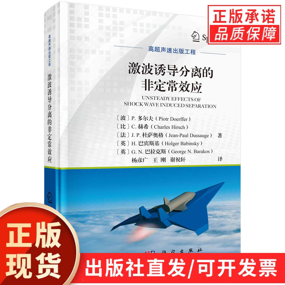 激波诱导分离的非定常效/杨彦广 王刚 谢祝轩