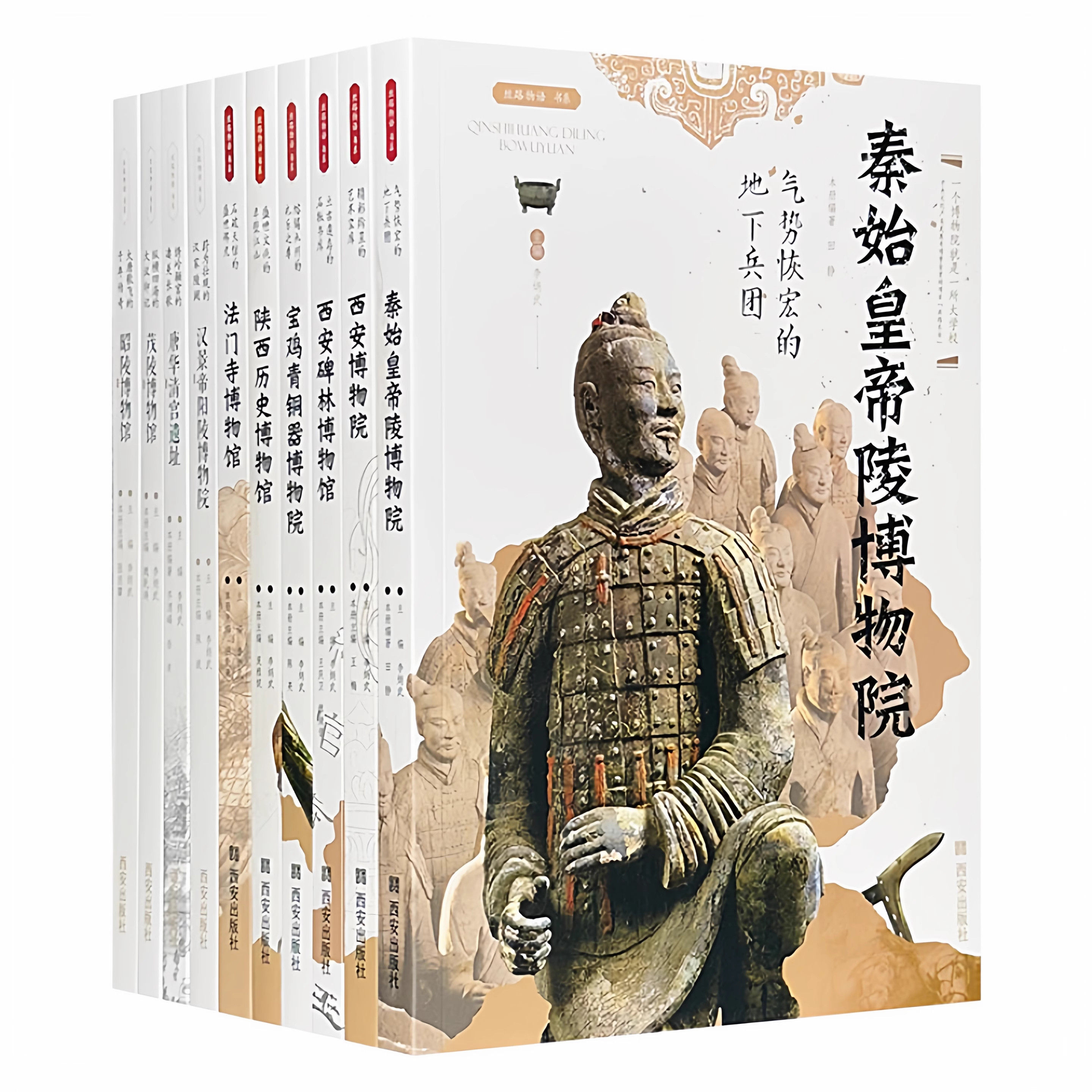 【单册任选】正版全套10册西安碑林博物馆秦始皇帝陵博物院陕西历史博物馆茂陵法门寺西安丝路物语书系全国博物馆文物通识读本书籍