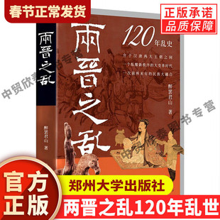 【现货正版】两晋之乱120年乱世 盛世前夜的民族大融合与新秩序的酝酿中国历史书籍史料参考书晋朝那些事儿历史读物社科书籍畅销书