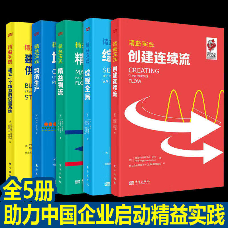 【现货正版】全套5册精益实践