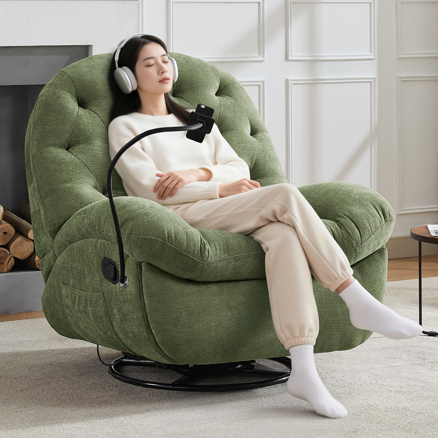 单人功能沙发电动懒人家用摇椅客厅书房可睡客可躺按摩太空沙发舱,住宅家具,功能沙发,淘宝优惠券,粉丝福利购,淘宝优惠卷