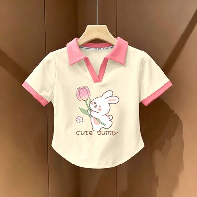 2026新款女童POLO衫夏季短袖