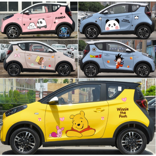 2013年新款奇瑞EQ小蚂蚁电动车贴