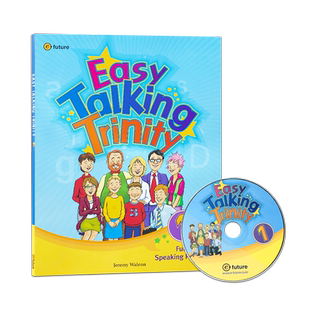 【进口直营】英文原版 easy talking trinity 1级 少儿英语训练教材6-12岁麦克森圣三一日常口语专项小学初级入门强化练习训练
