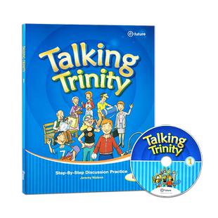 【进口直营】英文原版 talking trinity 1级 少儿英语训练教材6-12岁麦克森圣三一日常口语专项小学高级入门强化练习训练