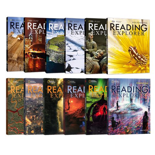 【进口直营】新版正版Reading Explorer第三版阅读探索者美国国家地理英语阅读教材学生书美国国家地理赠音频在线练习账号