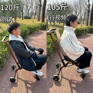 手推车中大童旅游推车可坐可躺遛娃神器大孩子婴儿手推车轻便折叠