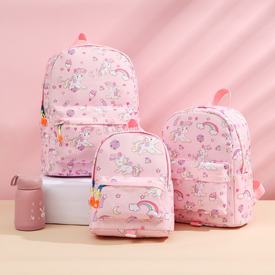 幼儿园书包女孩可爱 3-6岁中大班儿童背包轻便小童2岁宝宝防走失