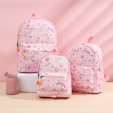 幼儿园书包女孩可爱 3-6岁中大班儿童背包轻便小童2岁宝宝防走失