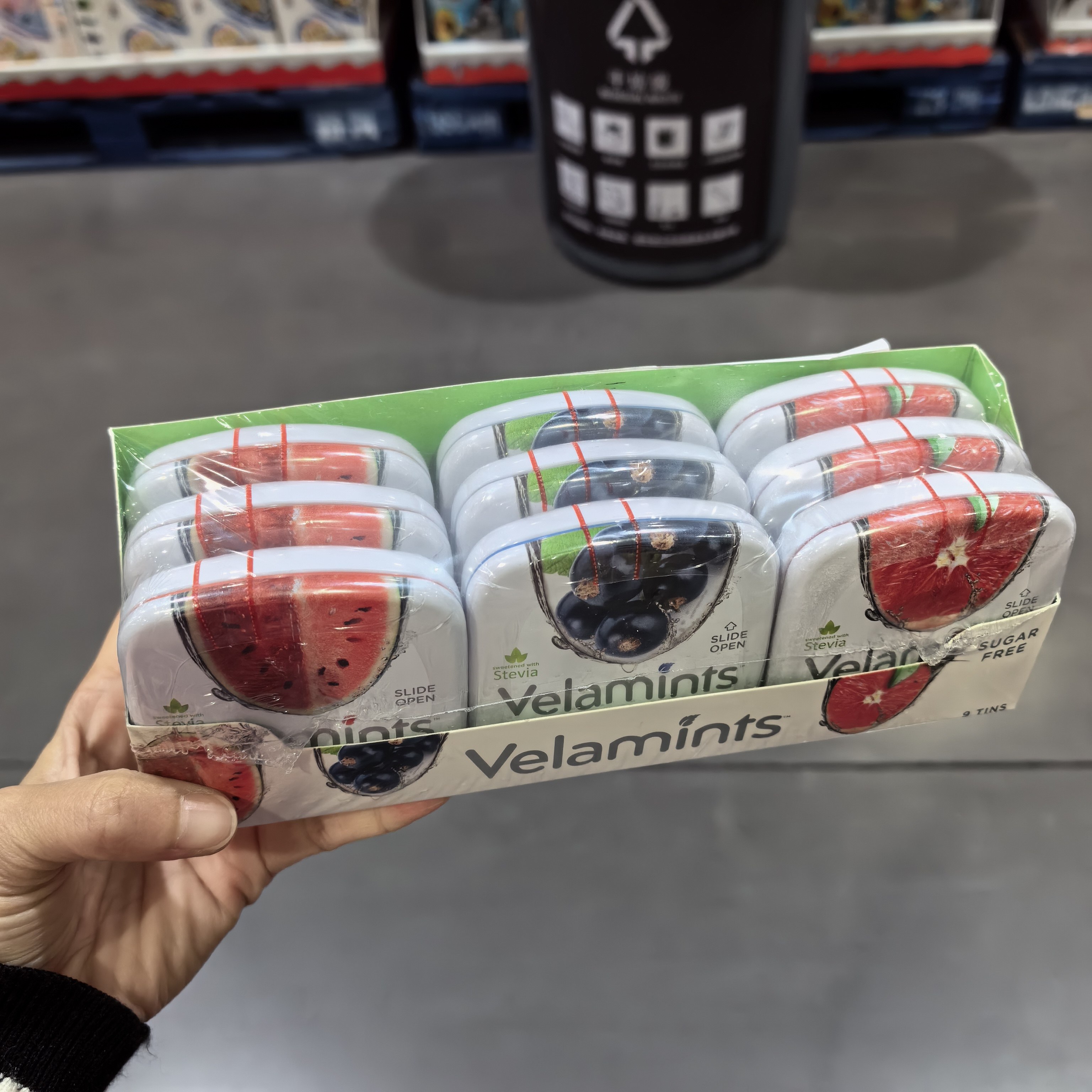 开市客代购 水果薄荷味糖果组合装压片糖果180g