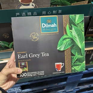tea迪尔玛伯爵红茶锡纸茶包200g红茶调味茶 grey 开市客代购 Earl