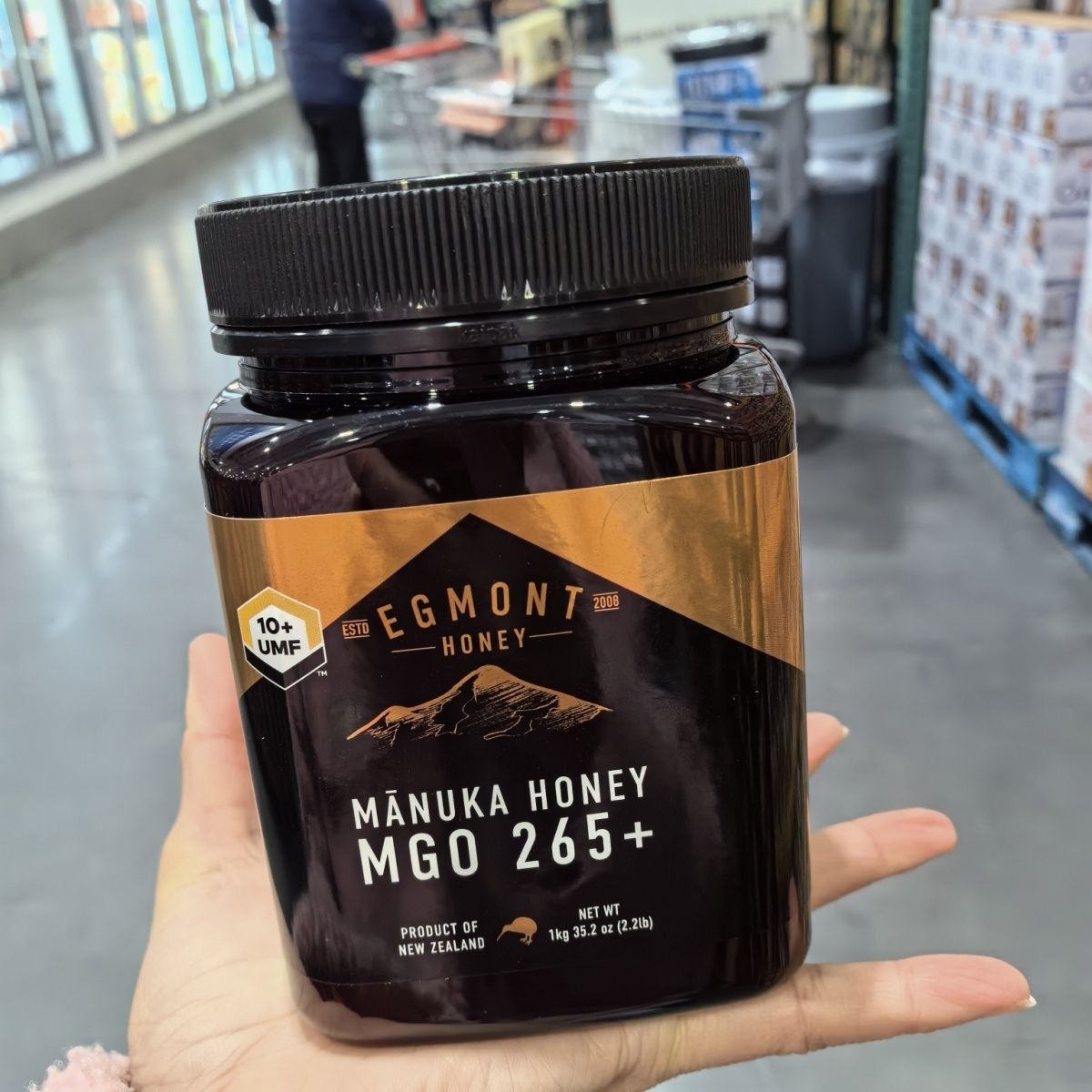 开市客代购 新西兰进口麦卢卡UMF10+单一花种蜂蜜1kg