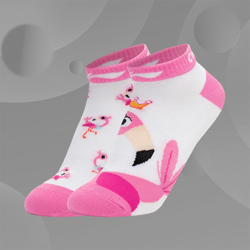 Lining/李宁正品长隆联名系列男女大童两双装休闲运动袜YWTR034