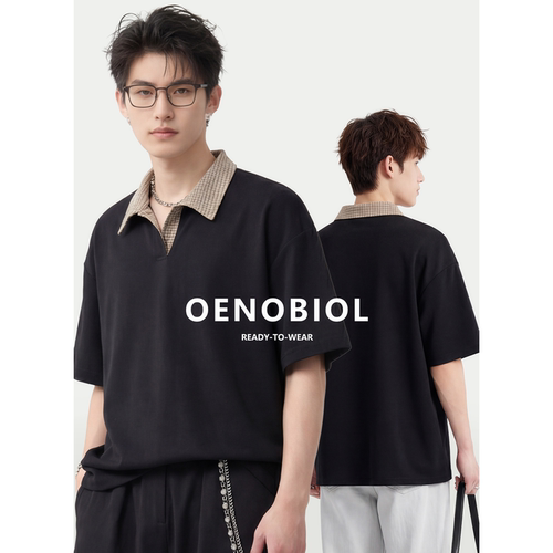 男士轻熟稳重短袖T恤2026新款