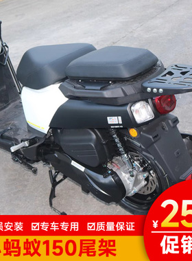 适用于三阳4MICA小蚂蚁150尾箱架XS150T-13改装后尾架靠背后货架