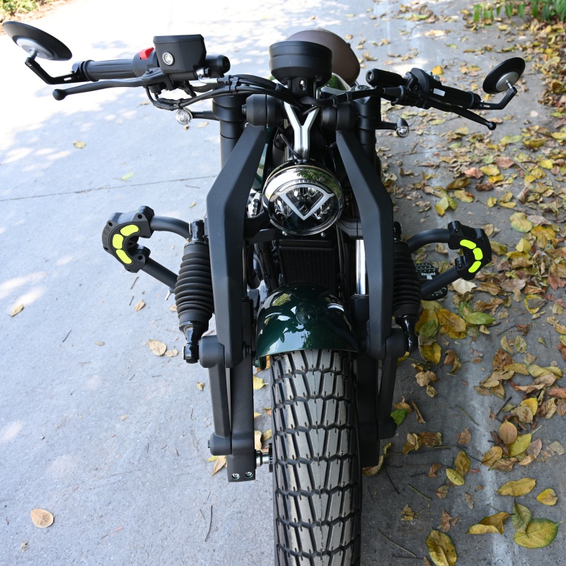 适用奔达拿破仑250前护杠保险杠防摔杠竞技杠改装加厚踏板前后睬