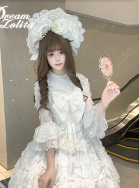 现货【梦乐园】夏日doll感雪纺半袖百搭Lolita内搭衬衫