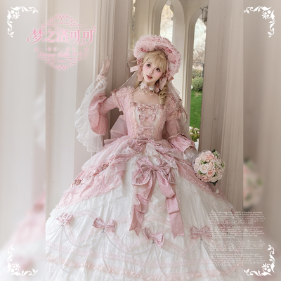 再贩定金【梦之洛可可-DreamRococo】Lolita花嫁