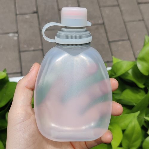 户外跑步随身小水壶便携挤压式水杯贴身健身运动马拉松水瓶175ml - 封面