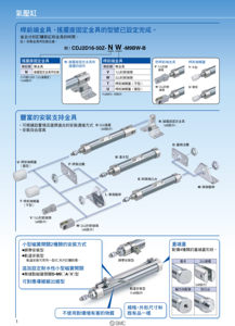 原装SMC正品CDJ2E16 CDJ2M-95 100 110 125 150 200Z-B-A M9B气缸