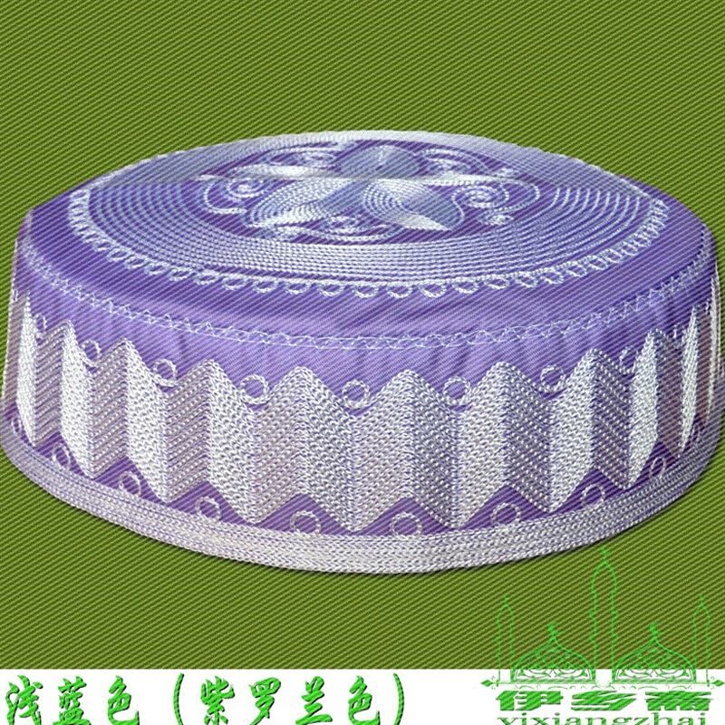。伊斯兰绣花回族用品礼拜帽穆斯林白帽子沙特帽回民男士帽子圆帽在类目 服饰配件/皮带/帽子/围巾, 帽子中 - 来自Buy2taobao.com提供专业的淘宝代购服务