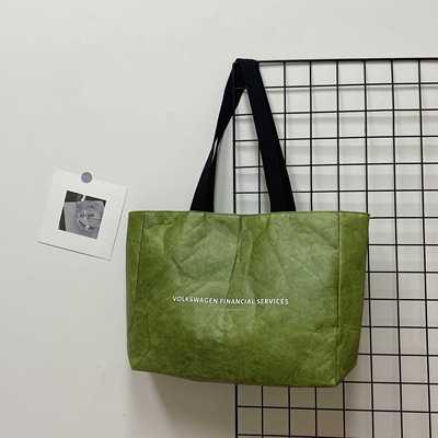 杜邦纸袋定制有底有侧款