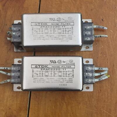 拆机TDK滤波器ZRAC2220-11，日本产有六维修 议价