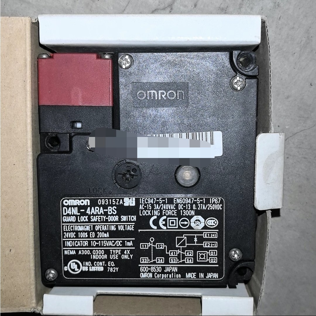 D4NL-4ARA-BS OMRON欧姆龙安全门开关电磁锁 议价 维修
