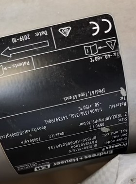 恩德斯豪斯EH Promag100系列电磁流量计8F1B5 议价 维修