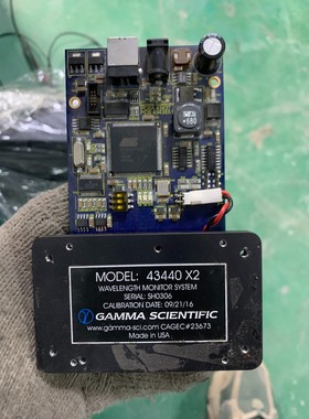美国GAMMA SCIENTIFIC  43440 X2,P备件议价