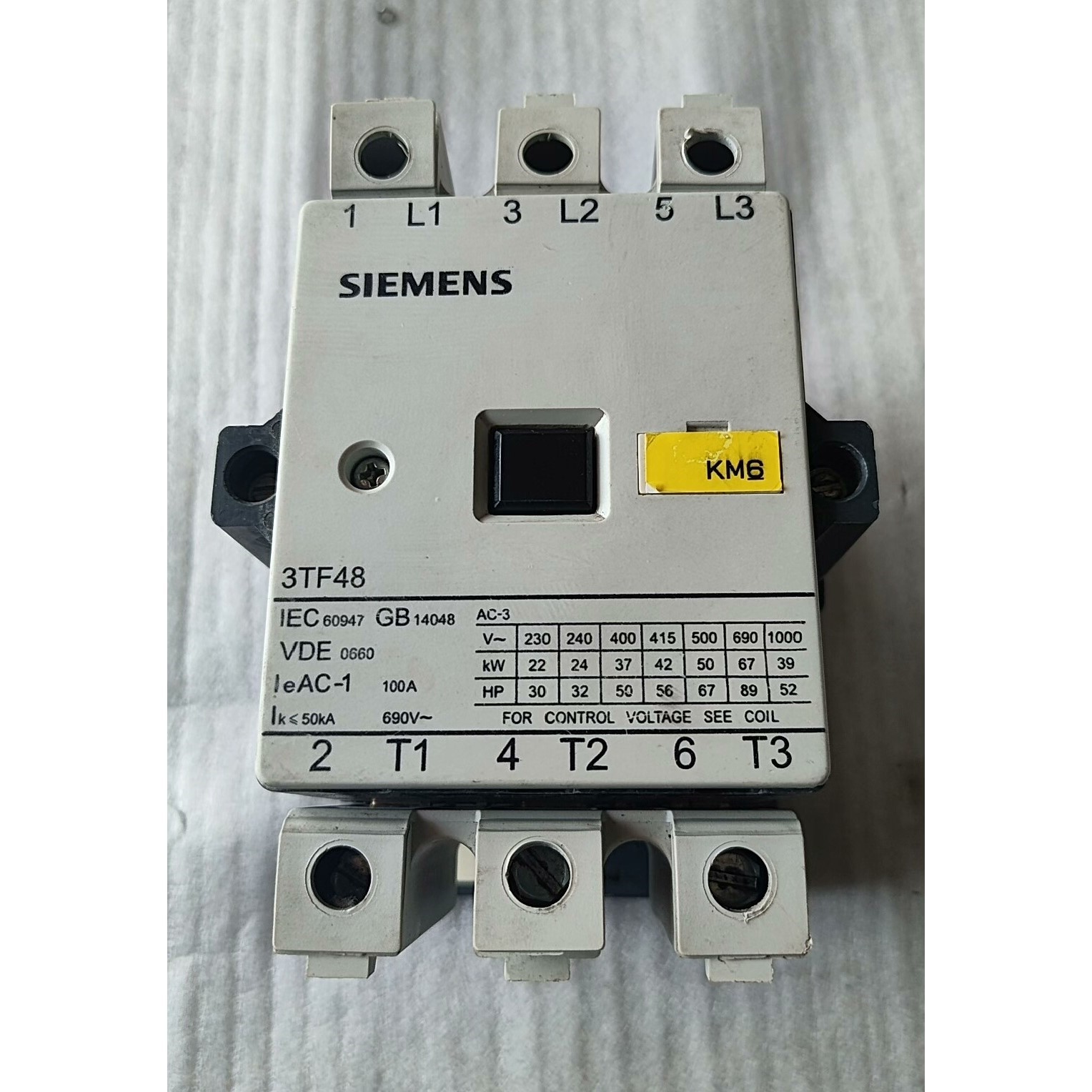 件原装SIEMENS西门子交流接触器  3TS48功能议价 维修