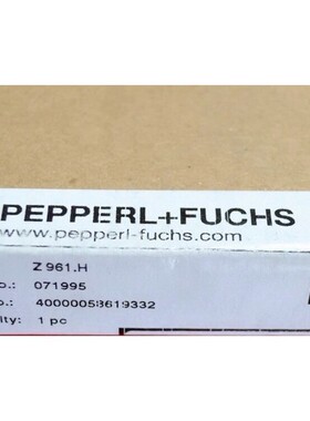 PF 71995 倍加福全新安全栅模块  Z961.H P备件议价