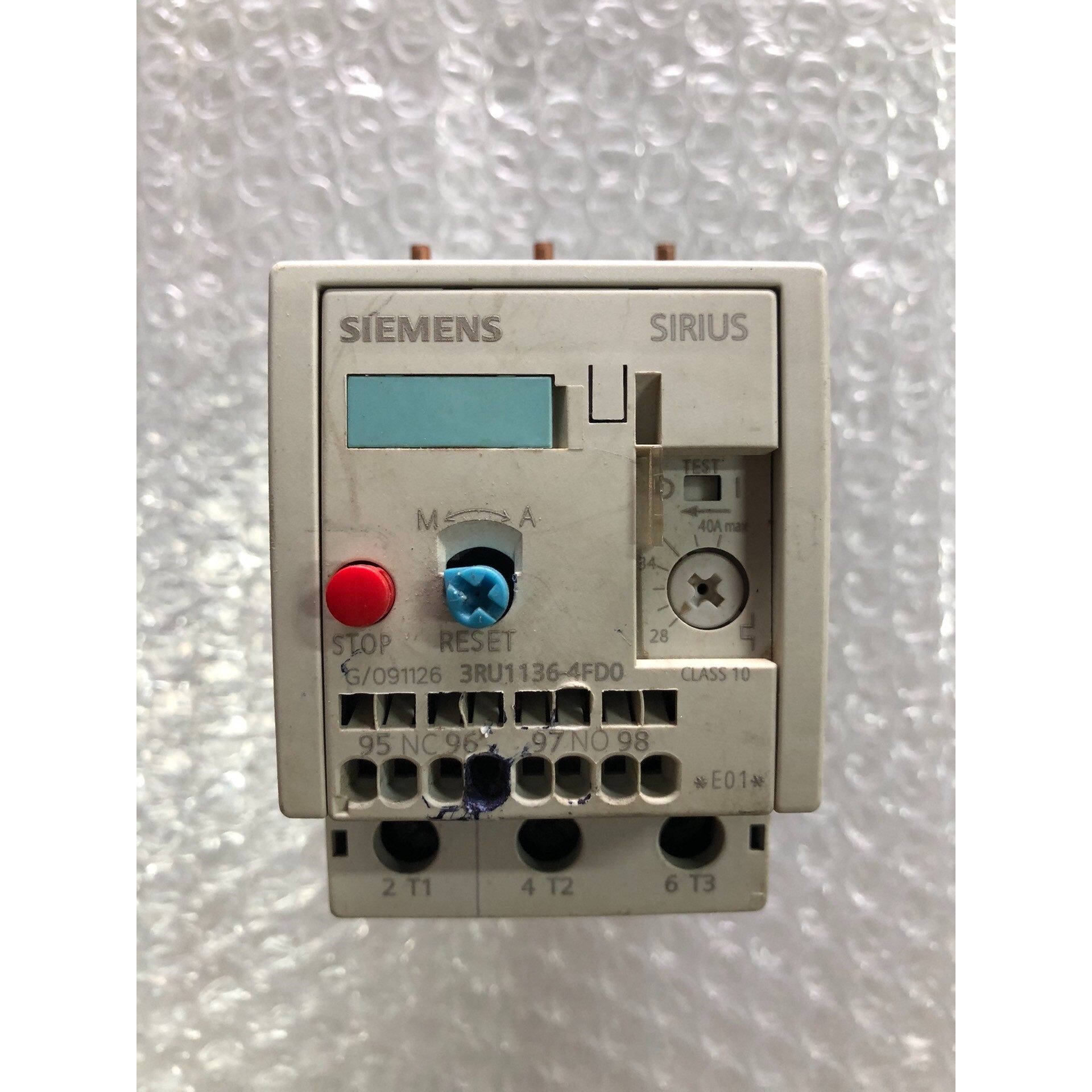 3RU1136-4FD0 西门子过载继电器30运费到议价 维修