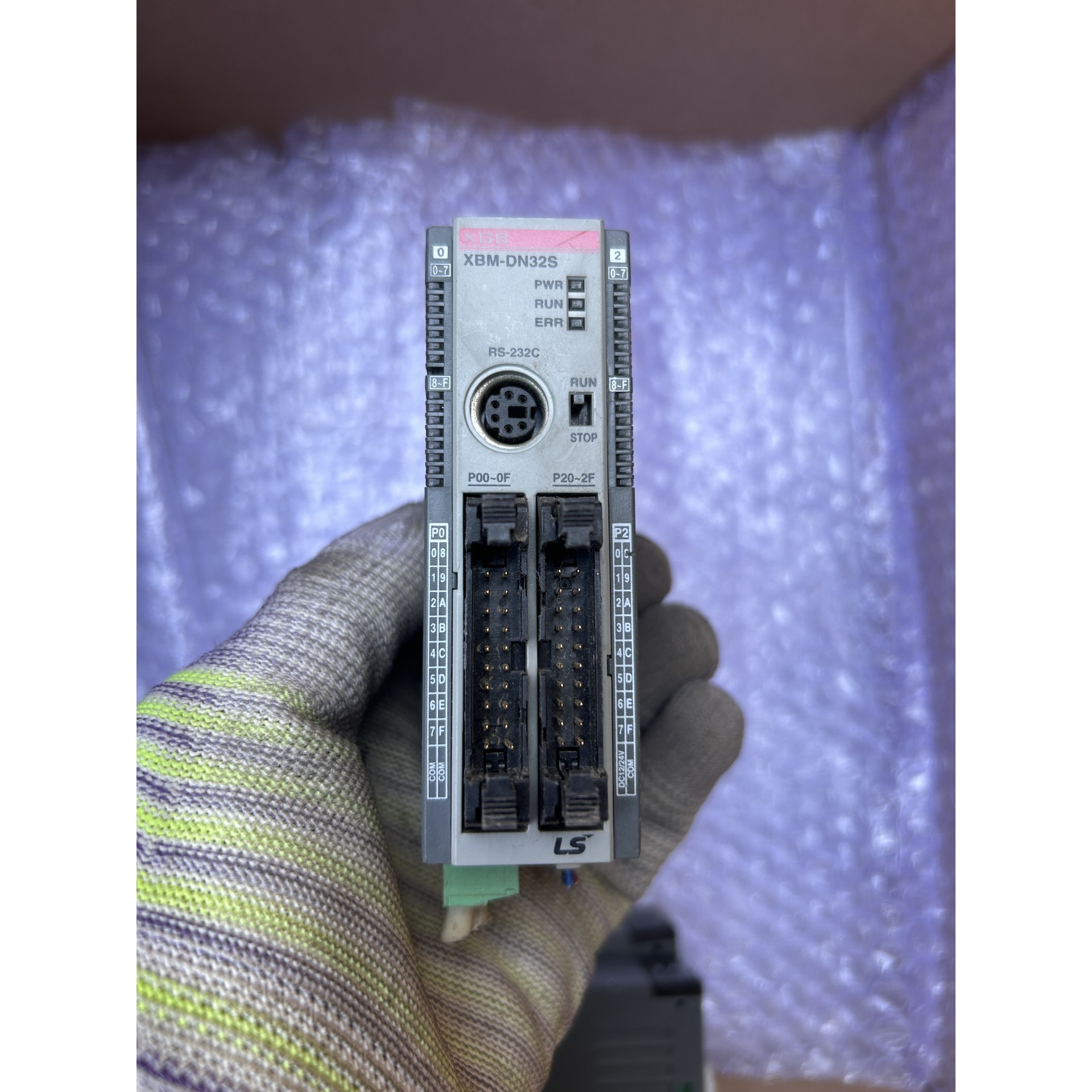 LS产电PLC控制器XBM-DN32S带拓展XBE-DC0议价 维修