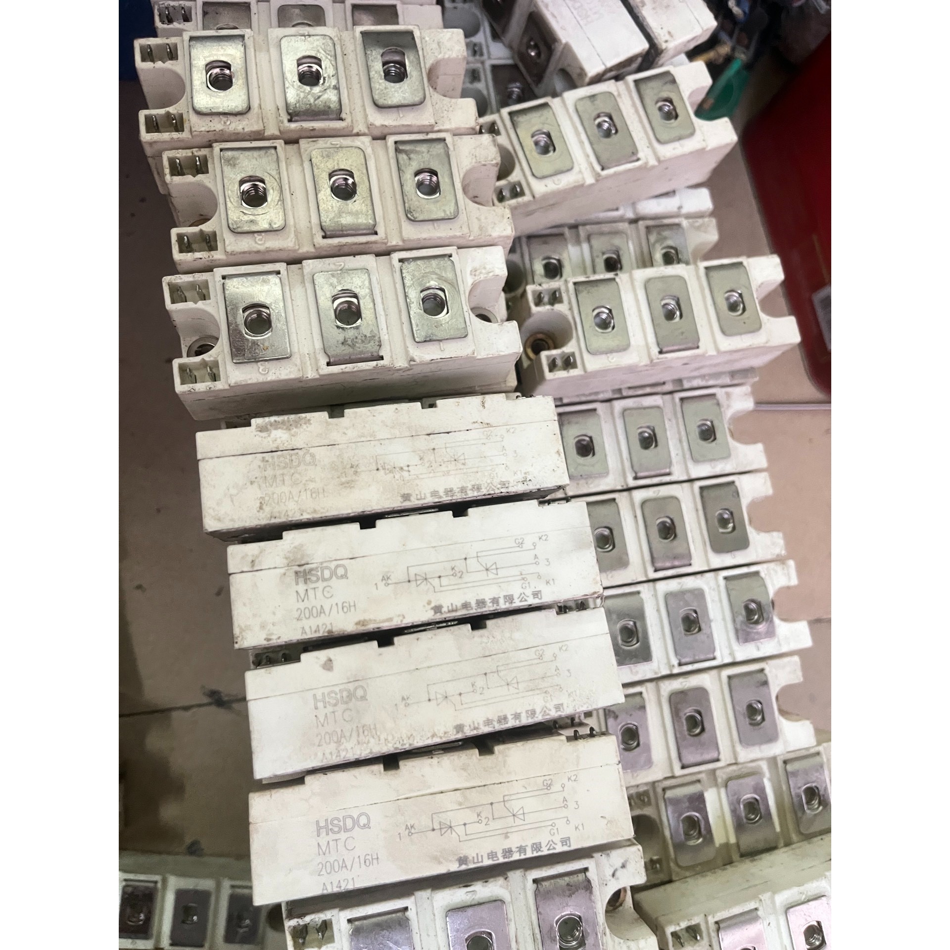 可控硅MTC200A/1600V成色如图 议价 维修