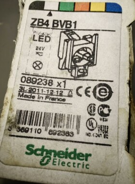 施耐德XB4系列ZB4BVB1运行指示灯数量2个 15维修咨询