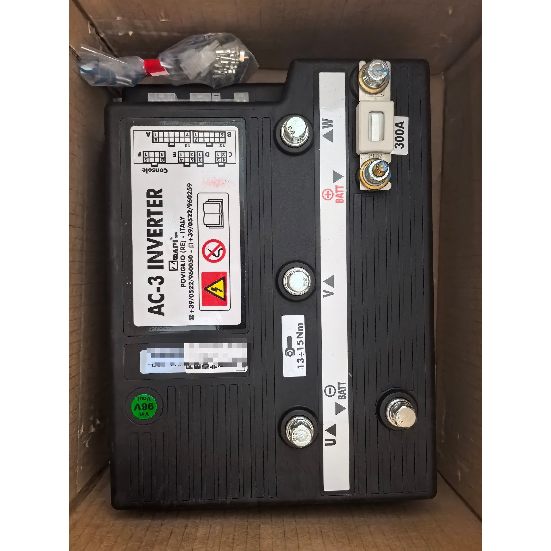 ZAPI萨牌变桨驱动器AC-3FZ9031伺服驱动器96V 议价 维修