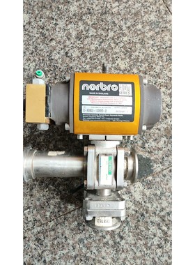 拆下件norbro英国进口电动执行器,带不锈钢球阀.实物拍摄 备件议