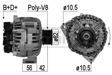 约翰迪尔S660收割机 RE210793 SE501834 0124625029发电机12V200A