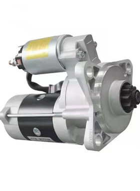 现代叉车D4BB起动机AG45启动马达起动机36100-42C10起动机12V9齿