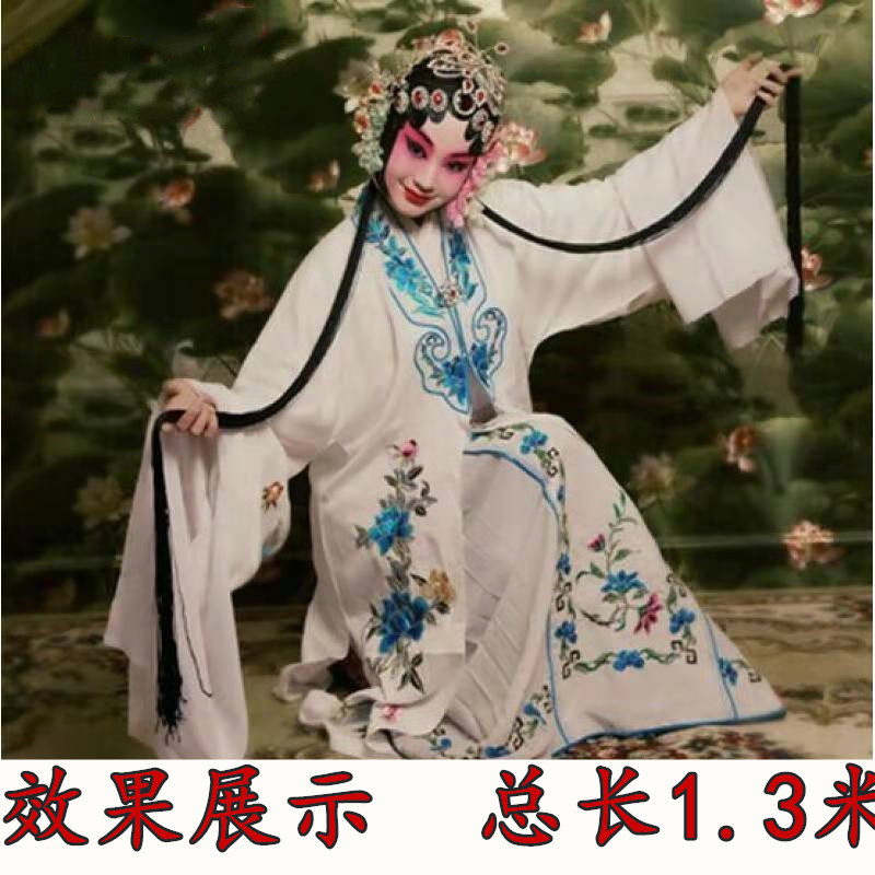 戏曲专用假发 线帘子 戏剧包头用品 花旦青衣假发 小姐丫鬟假发 特色手工艺 其他 原图主图